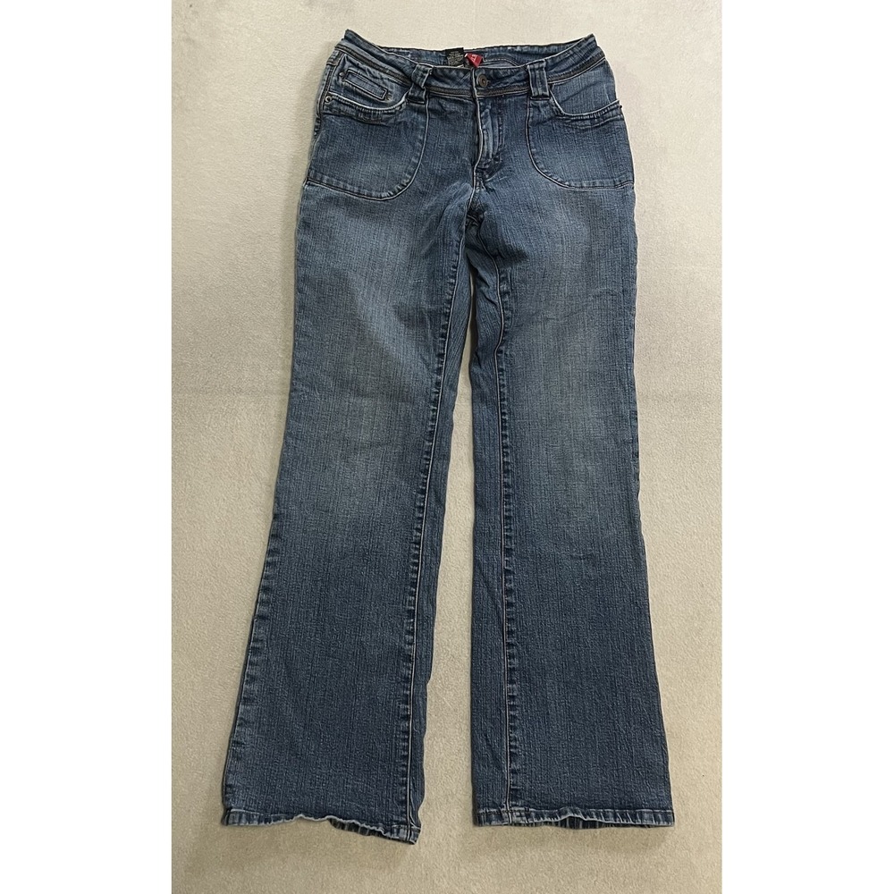 Jag Jeans Bootcut Women's 6 Y2K Retro Vintage Western Cowgirl Mid Rise Denim